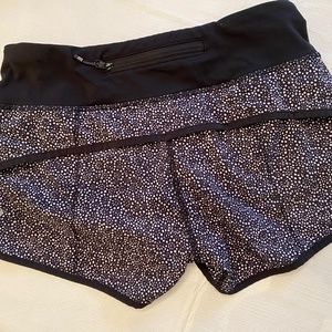 Lululemon Speed Up Low Rise Shorts with 2.5” inseam
